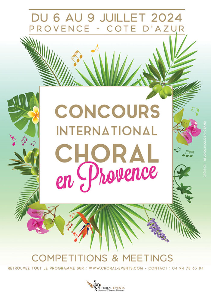 Festivales Internacionales 2024 de Coros y Orquestas CHORAL EVENTS