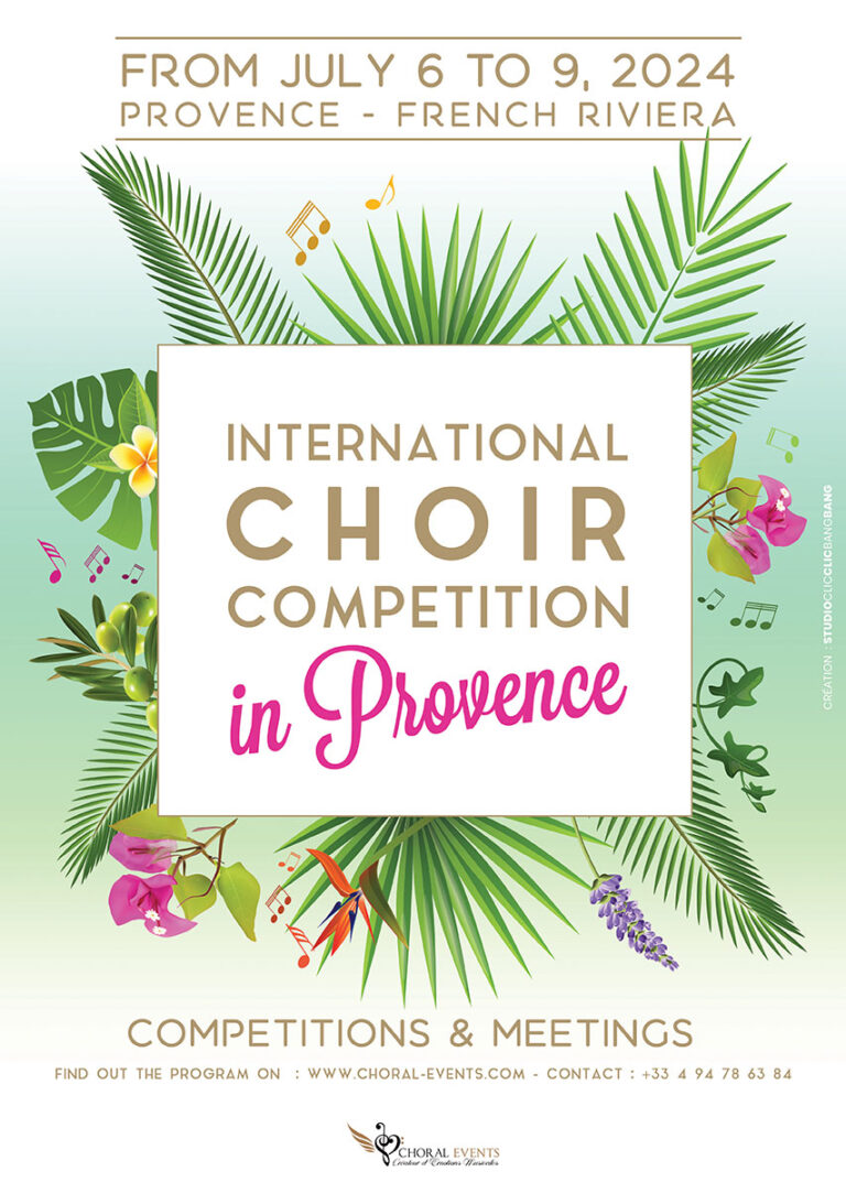 Festivals internationaux 2025 de Chorales CHORAL EVENTS