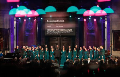 Chorales Europe. Furiant Chanter en groupe dans un cadre grandiose avec une chorale lors d’un festival international.