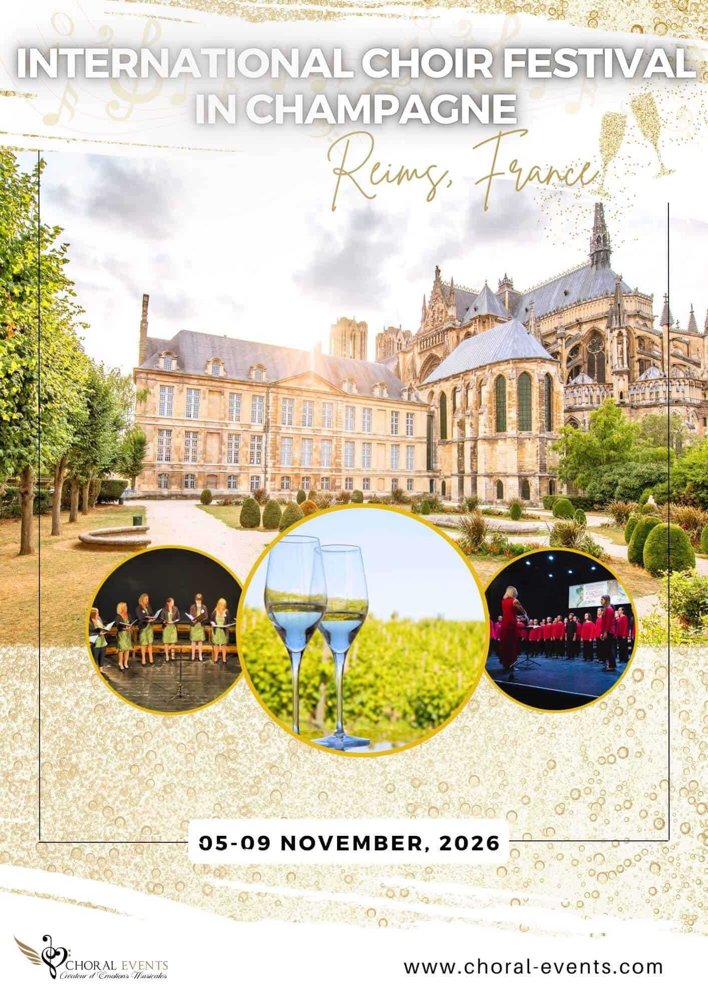 Affiche Festival 2026 Champagne