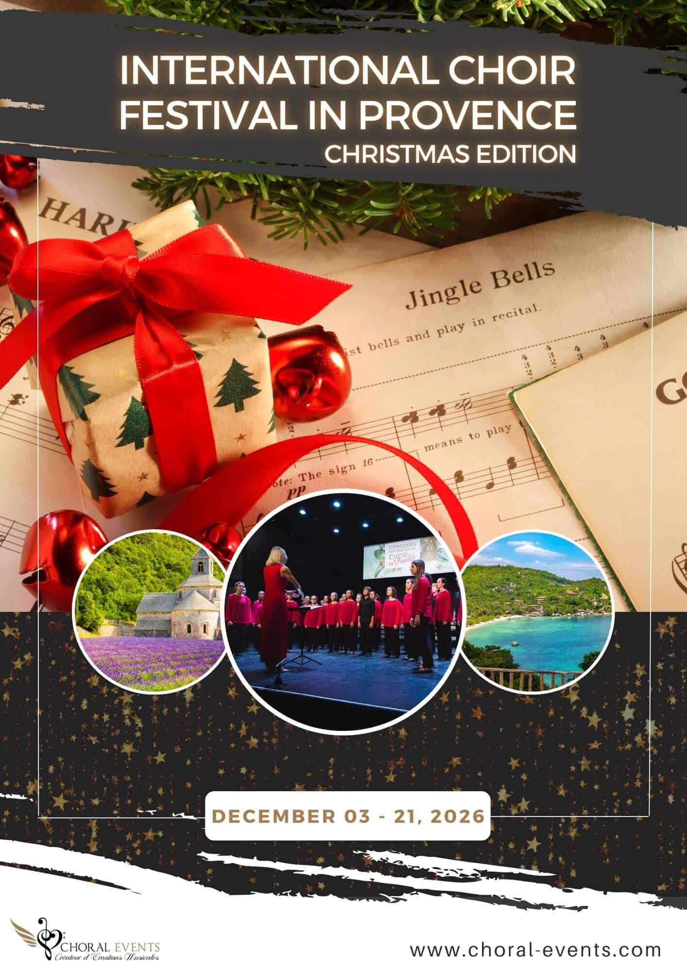 Affiche Festival 2026 Provence Edition Noel